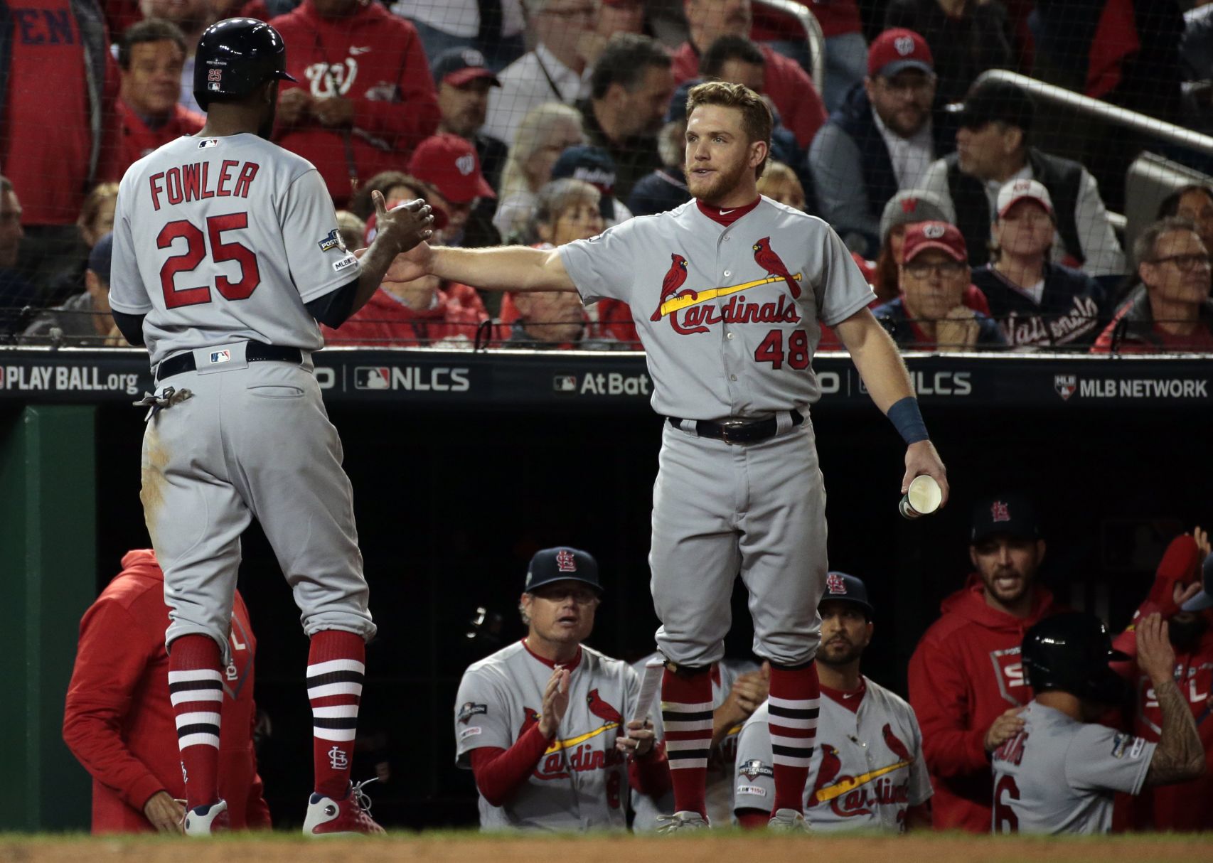 Cardinals on the brink of elimination from the National League Championship Series in Washington